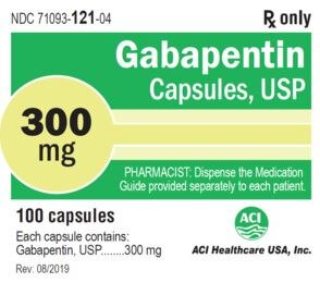 gabapentin 300mg neurontin