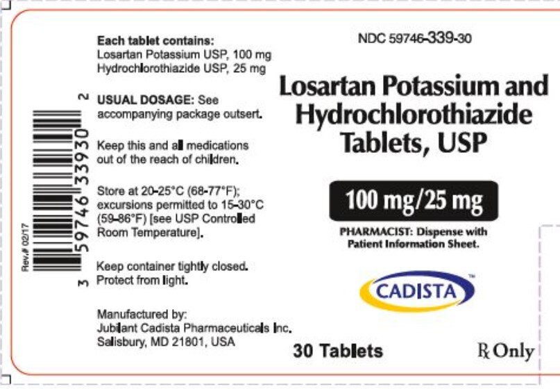 Losartan Potassium/Hctz 100Mg/12.5Mg (Hyzaar) 90 Tabs